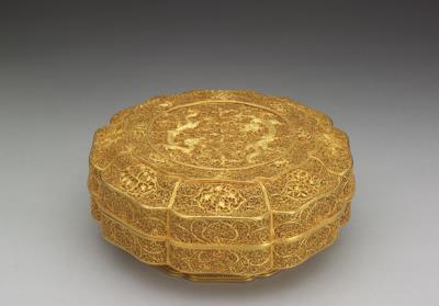 图片[3]-Openwork box with dragon decoration, Qing dynasty (1644-1911)-China Archive